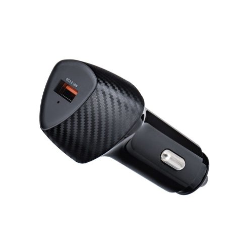 CELL F-ENERGY Carbon CC50-1A autós töltő USB A QC3.0 3A 18W fekete