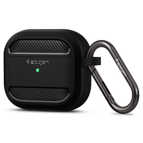 SPIGEN tok RUGGED ARMOR az AIRPODS 3 2021-hez matt fekete