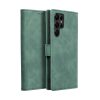 TENDER Book Case for SAMSUNG S22 Ultra green