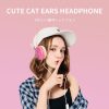 Vezetékes fejhallgató Jack 3,5 mm mikrofonnal CAT EAR YLFS-22 arany