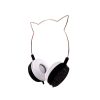 Vezetékes fejhallgató Jack 3,5 mm mikrofonnal CAT EAR YLFS-22 fekete