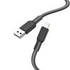 HOCO cable USB A to Lightning 2,4A X69 1 m fekete fehér