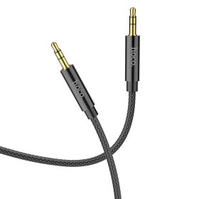 Kábel AUX Jack 3,5 mm Jack 3,5 mm Hoco 1 m UPA19 fekete