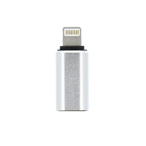 Adapter Type C (női) to Lightning (férfi) ezüst
