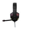 ART vezetékes fejhallgató gaming Jack 3,5 mm / USB A mikrofonnal G11 fekete