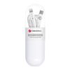 CELL C291 kábel Type C to Lightning PD 27W TUBE 1 m fehér