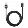 CELL C321 kábel USB A - Micro USB 2,4A TUBE 1 m fekete