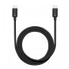 CELL C293 kábel Type C to Type C PD QC 48W TUBE 1 m fekete