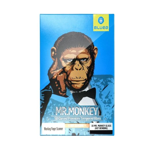 5D Mr. Monkey üveg -  Samsung Galaxy A53 5G fekete (Strong Lite)