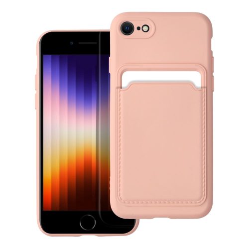 CARD tok IPHONE 7 / 8 / SE 2020 / SE 2022 rózsaszín