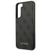 GUESS tok SAMSUNG S22 készülékhez GUHCS22SG4GFGR (4G Metal arany Logo) szürke