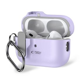   TECH-PROTECT SLIM HOOK Apple AirPods Pro 1/2 készülékhez tok - levendula