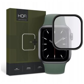   Hibrid üvegfólia HOFI HYBRID GLASS Apple Watch 4 / 5 / 6 / SE 1 / 2 / 3 (44MM) készülékhez fekete