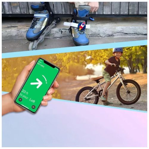 TECH-PROTECT SMOOTH FOR KIDS AirTag tok 4-PACK Apple AirTag készülékhez 1/2 színes