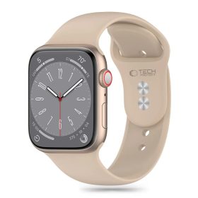   TECH-PROTECT szilikon tok Apple Watch 8/9/10/11/SE/ULTRA készülékhez (44/45/46/49 mm) dió