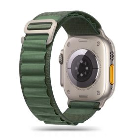   TECH-PROTECT NYLON PRO Apple Watch 8/9/10/11/SE/ULTRA készülékhez védőtok (44/45/46/49 MM) – militári zöld