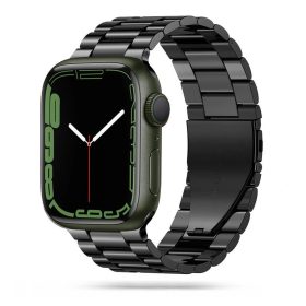   TECH-PROTECT rozsdamentes Apple Watch 8/9/10/11/SE/ULTRA készülékhez tok (44/45/46/49 MM) fekete