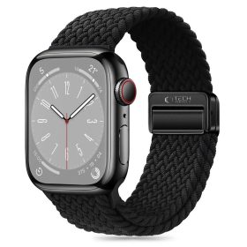   TECH-PROTECT NYLONMAG Apple Watch 8/9/10/11/SE készülékhez tok (40/41/42 mm) fekete