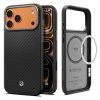 SPIGEN ENZO ARAMID "T" MAG MAGSAFE iPhone 17 Pro Max készülékhez tok fekete/ezüst