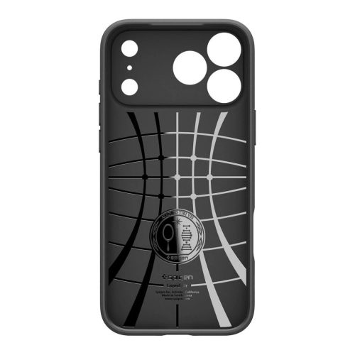 SPIGEN Liquid Air iPhone 17 Pro Max készülékhez tok matt fekete