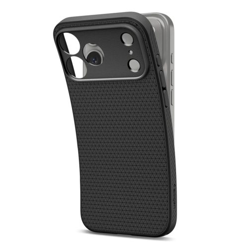SPIGEN Liquid Air iPhone 17 Pro Max készülékhez tok matt fekete