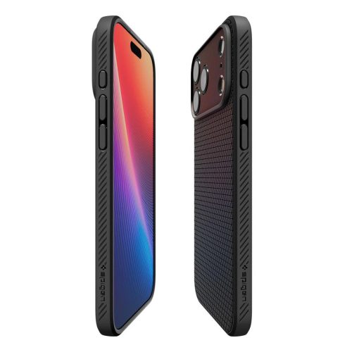 SPIGEN Liquid Air iPhone 17 Pro Max készülékhez tok matt fekete
