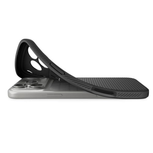 SPIGEN Liquid Air iPhone 17 Pro Max készülékhez tok matt fekete