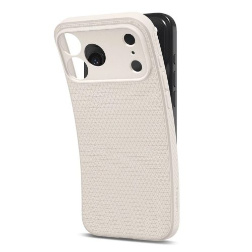 SPIGEN LIQUID AIR iPhone 17 Pro Max tok készülékhez – Természetes titánium