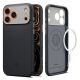 SPIGEN Nano Pop Mag MagSafe iPhone 17 Pro Max tok készülékhez fekete szezám