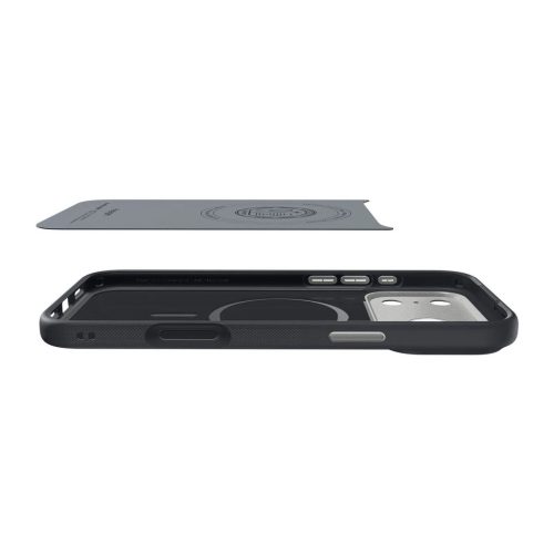 SPIGEN Nano Pop Mag MagSafe iPhone 17 Pro Max tok készülékhez fekete szezám