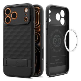  SPIGEN PARALLAX "S" MAG MAGSAFE iPhone 17 Pro Max készülékhez tok matt fekete