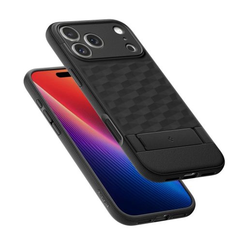 SPIGEN PARALLAX "S" MAG MAGSAFE iPhone 17 Pro Max készülékhez tok matt fekete