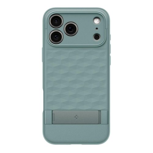 SPIGEN PARALLAX "S" MAG MAGSAFE iPhone 17 Pro Max készülékhez tok zsályazöld