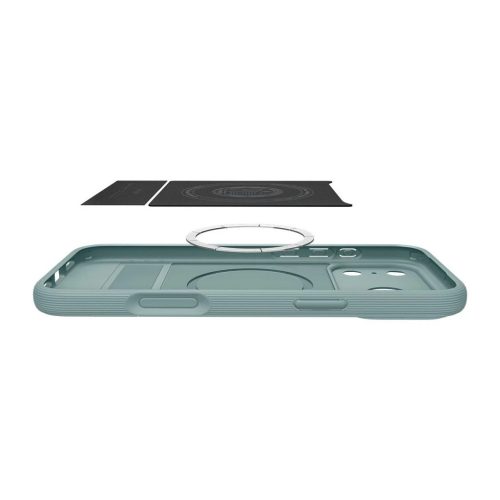 SPIGEN PARALLAX "S" MAG MAGSAFE iPhone 17 Pro Max készülékhez tok zsályazöld