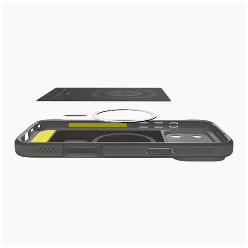 SPIGEN RUGGED ARMOR MAG MAGSAFE iPhone 17 Pro Max készülékhez tok szürke