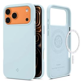   SPIGEN SILICONE FIT MAG MAGSAFE iPhone 17 Pro Max készülékhez tok Mute kék