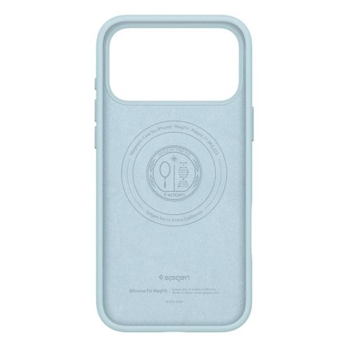 SPIGEN SILICONE FIT MAG MAGSAFE iPhone 17 Pro Max készülékhez tok Mute kék