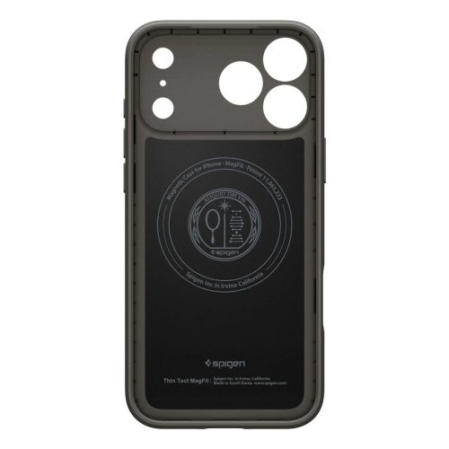 SPIGEN THIN FIT MAG MAGSAFE iPhone 17 Pro Max készülékhez tok fegyveracél-szürke