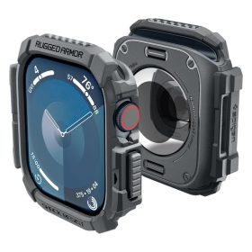   SPIGEN RUGGED ARMOR Apple Watch 10/11 készülékhez védőtok (46 MM) sötétszürke