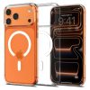 SPIGEN Liquid Crystal MAG MagSafe iPhone 17 Pro Max tok készülékhez, átlátszó/fehér