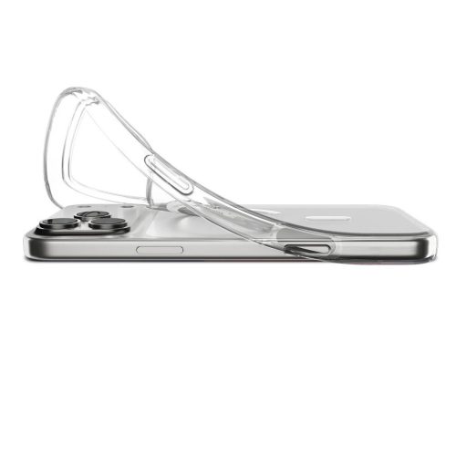 SPIGEN Liquid Crystal MAG MagSafe iPhone 17 Pro Max tok készülékhez, átlátszó/fehér