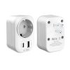 TECH-PROTECT TA100 utazási adapter US TO EU fehér