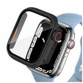   TECH-PROTECT DEFENSE360 Apple Watch 10/11 (46 MM) készülékhez védőtok fekete/narancssárga