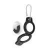 TECH-PROTECT ROUGH VEIN AirTag tok 2-PACK APPLE AIRTAG készülékhez 1/2 fekete
