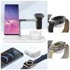 TECH-PROTECT QI15W-A45 3IN1 mágneses MAGSAFE vezeték nélküli töltő fekete