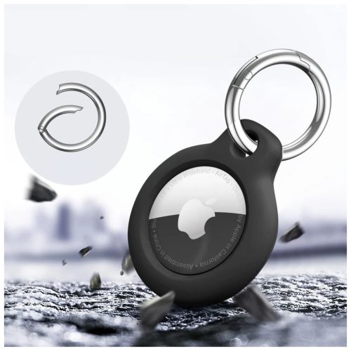 TECH-PROTECT ROUGH 2-PACK védőtok APPLE AIRTAG készülékhez fekete