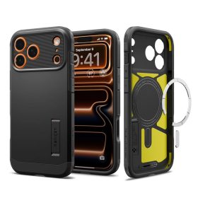   Spigen Tough Armor 'T' MAG MagSafe iPhone 17 Pro Max készülékhez tok fekete