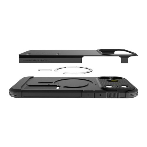 Spigen Tough Armor 'T' MAG MagSafe iPhone 17 Pro Max készülékhez tok fekete