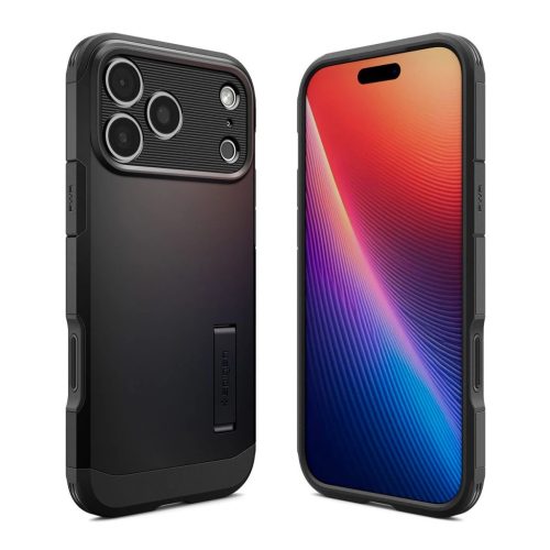Spigen Tough Armor 'T' MAG MagSafe iPhone 17 Pro Max készülékhez tok fekete