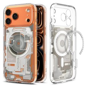   SPIGEN Ultra Hybrid Mag MagSafe iPhone 17 Pro Max készülékhez tok ZERO ONE Natural Titanium